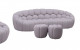 Fantasy Sofa Set Grey J&M Furniture
