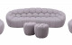 Fantasy Sofa Set Grey J&M Furniture