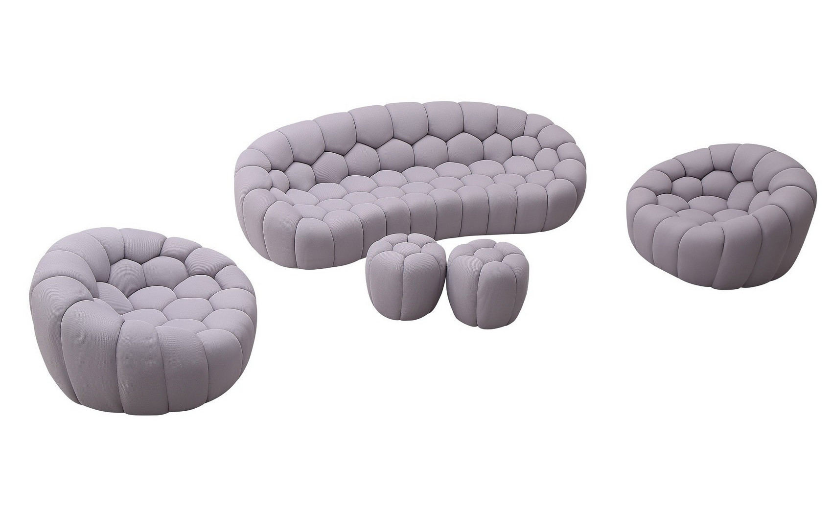 Fantasy Sofa Set Grey J&M Furniture