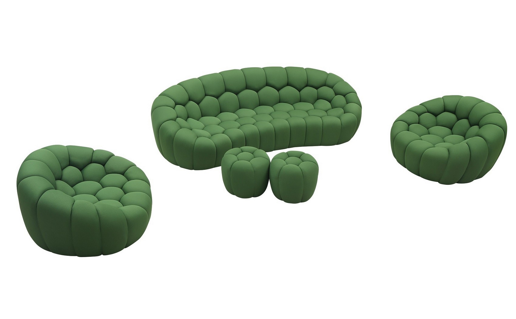 Fantasy Sofa Set Green J&M Furniture