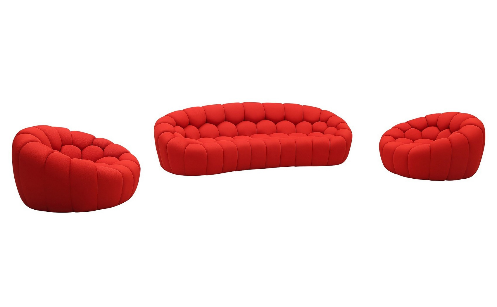 Fantasy Sofa Set Red J&M Furniture