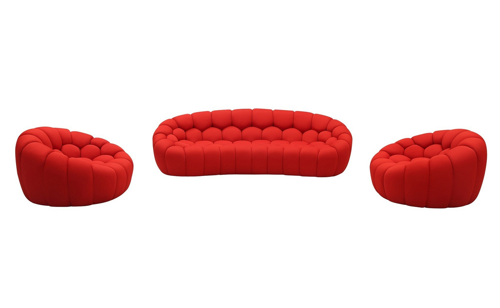 Fantasy Sofa Set Red J&M Furniture