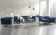 Glamour Sofa Set Blue J&M Furniture