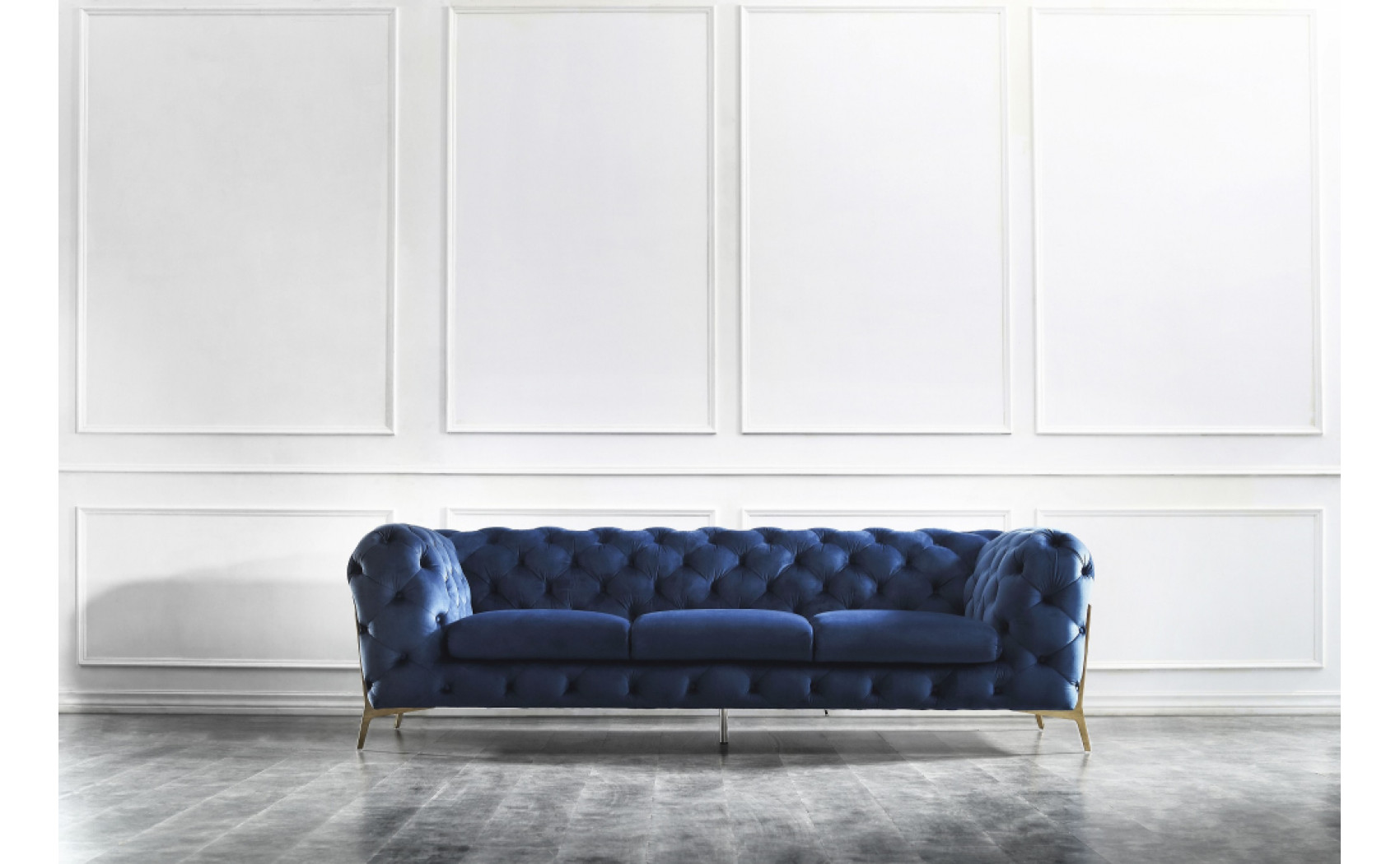 Glamour Sofa Set Blue J&M Furniture