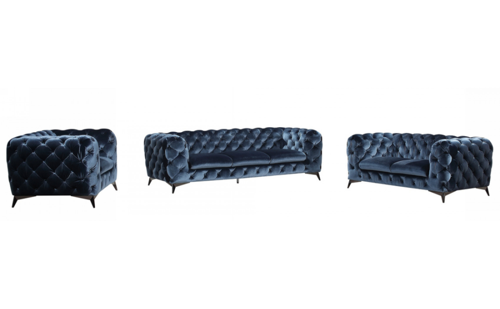 Glitz Sofa Set Blue J&M Furniture