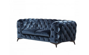 Glitz Loveseat Blue J&M Furniture Glitz Loveseat Blue J&M Furniture