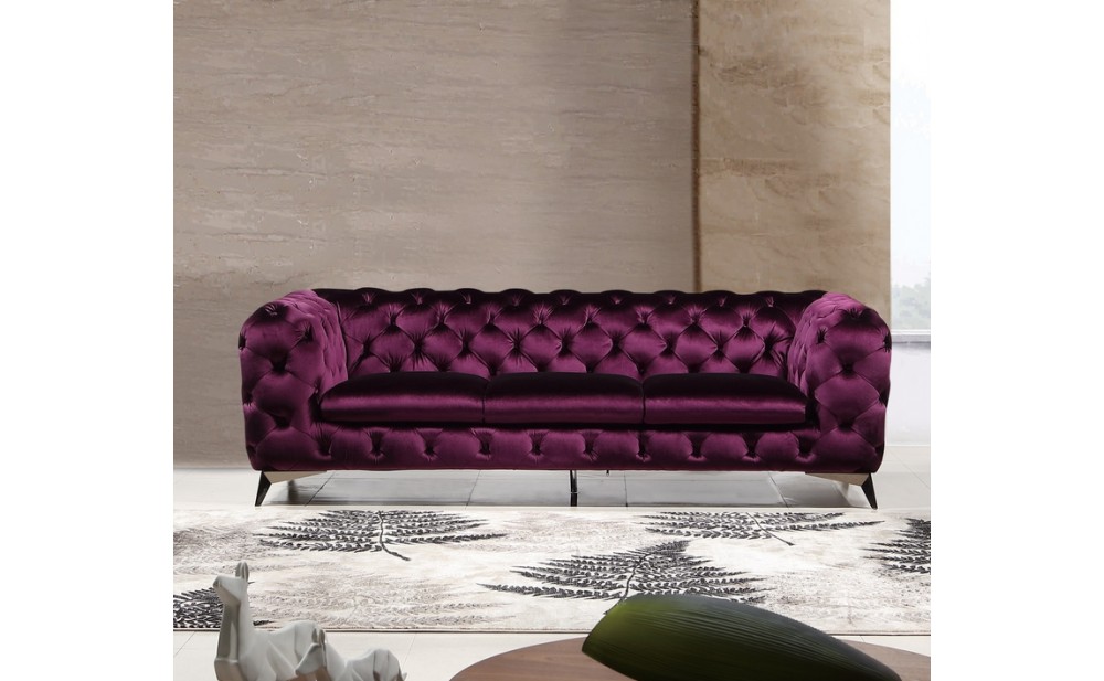 Glitz Sofa Purple J&M Furniture