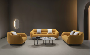 Bario HF5009 Sofa Set Yellow J&M Furniture Bario HF5009 Sofa Set Yellow J&M Furniture