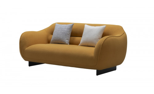 Bario HF5009 Loveseat Yellow J&M Furniture Bario HF5009 Loveseat Yellow J&M Furniture