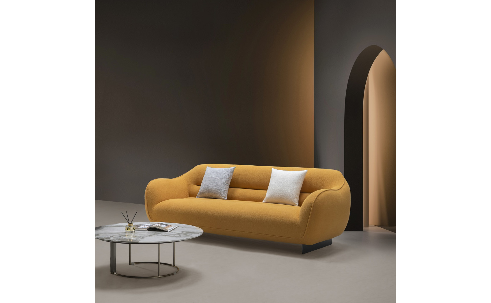 Bario HF5009 Sofa Set Yellow J&M Furniture