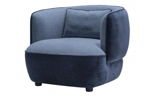 Tyelo HF5553 Chair Blue Fabric J&M Furniture