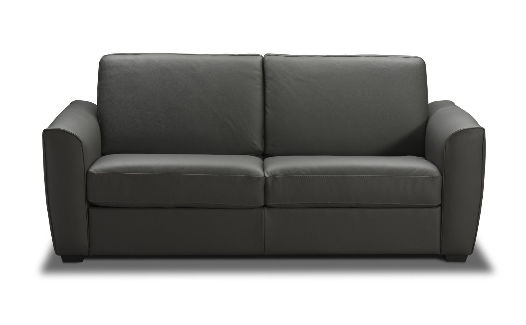 Jasper Sofa Bed Leather Grey J&M Furniture