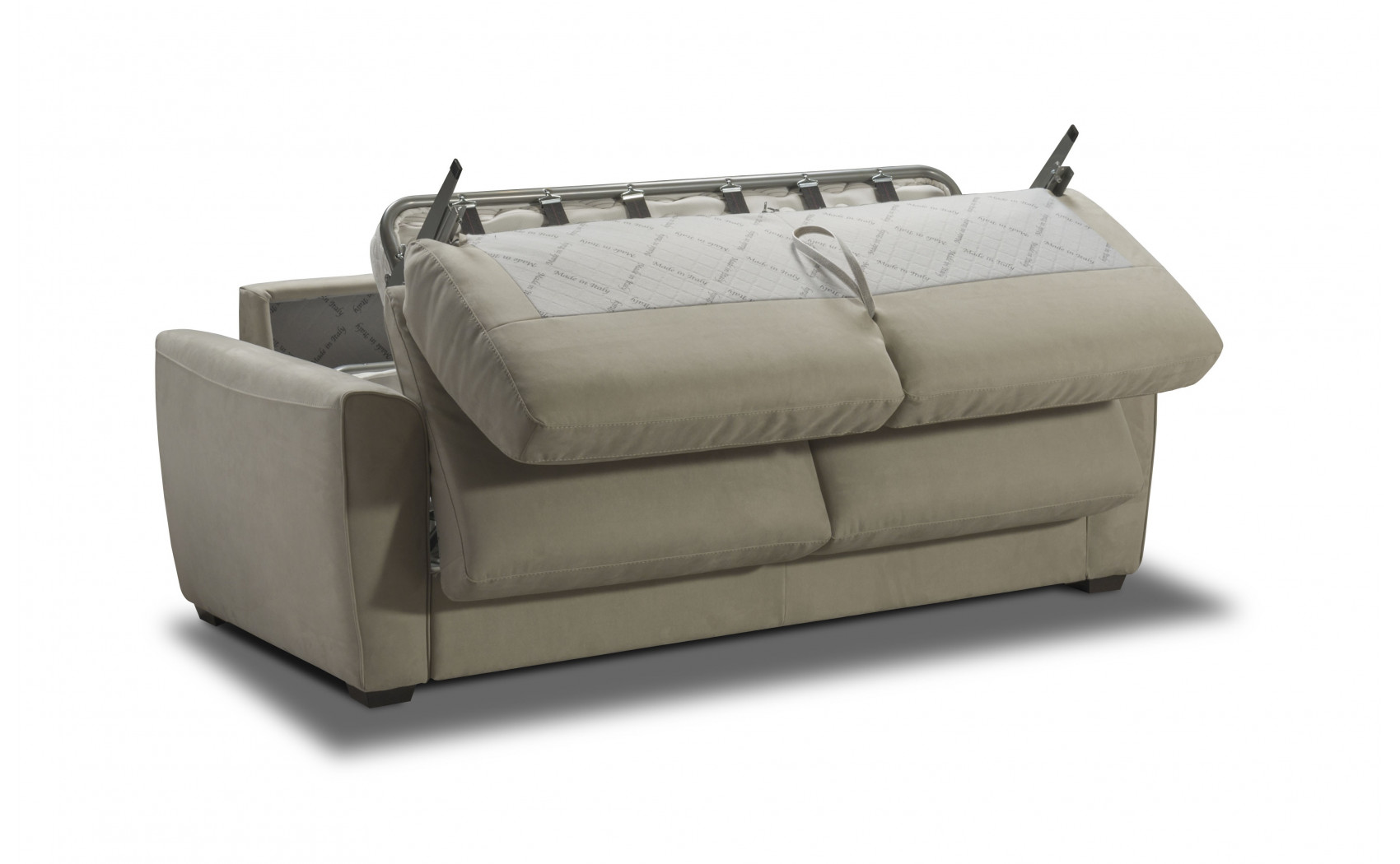 Marin Sofa Bed Fabric Grey J&M Furniture