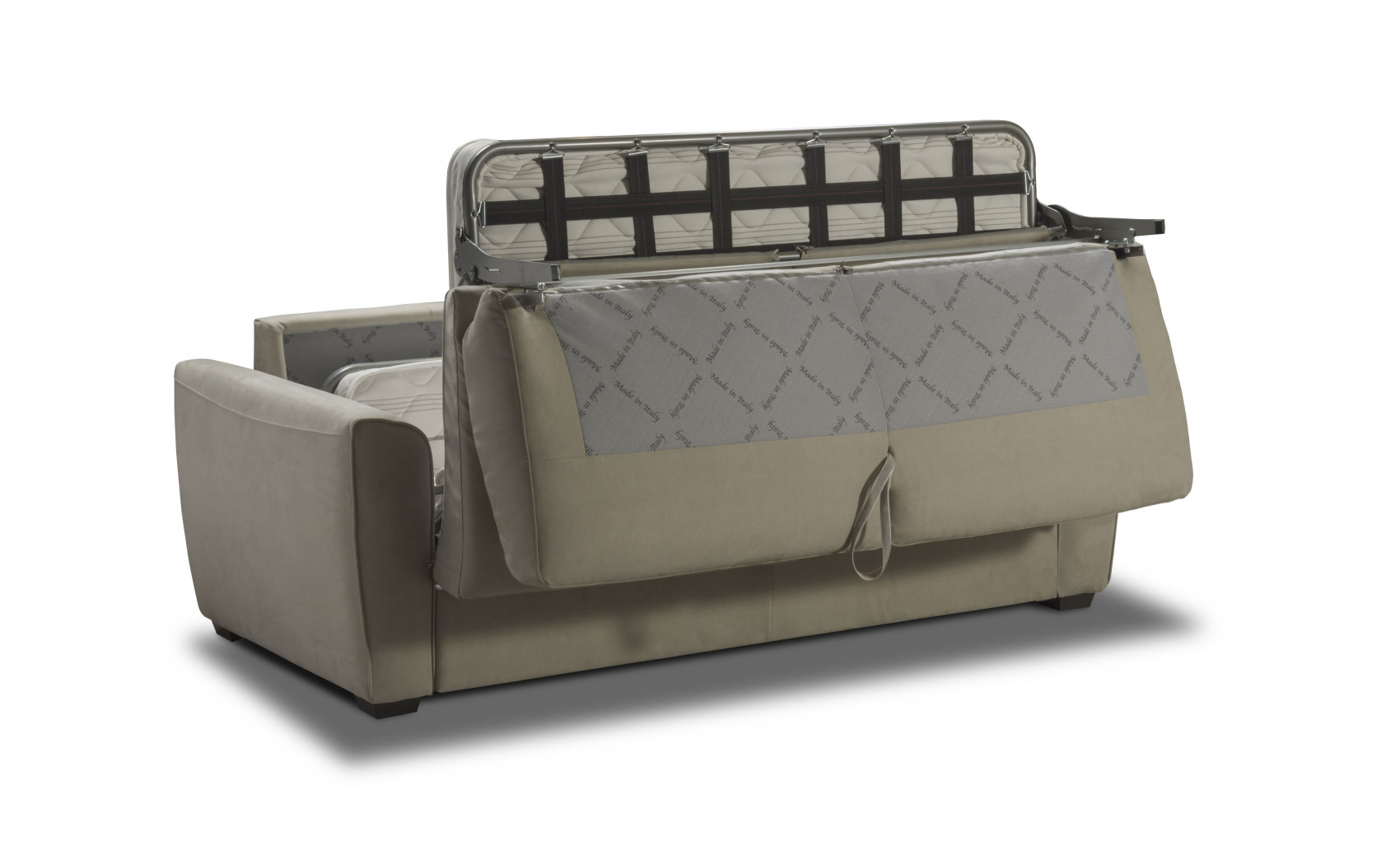 Marin Sofa Bed Fabric Grey J&M Furniture