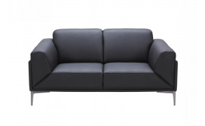 Knight Loveseat Black J&M Furniture Knight Loveseat Black J&M Furniture