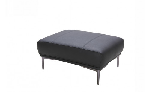 Knight Ottoman Black J&M Furniture