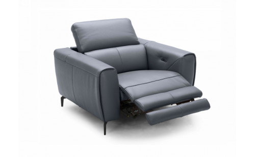 Lorenzo Chair Blue-Grey J&M Furniture