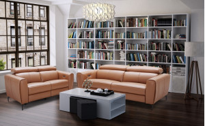 Lorenzo Sofa Set Caramel J&M Furniture Lorenzo Sofa Set Caramel J&M Furniture