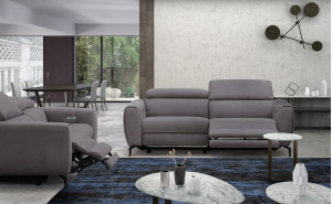 Lorenzo Sofa Set Grey Fabric J&M Furniture Lorenzo Sofa Set Grey Fabric J&M Furniture
