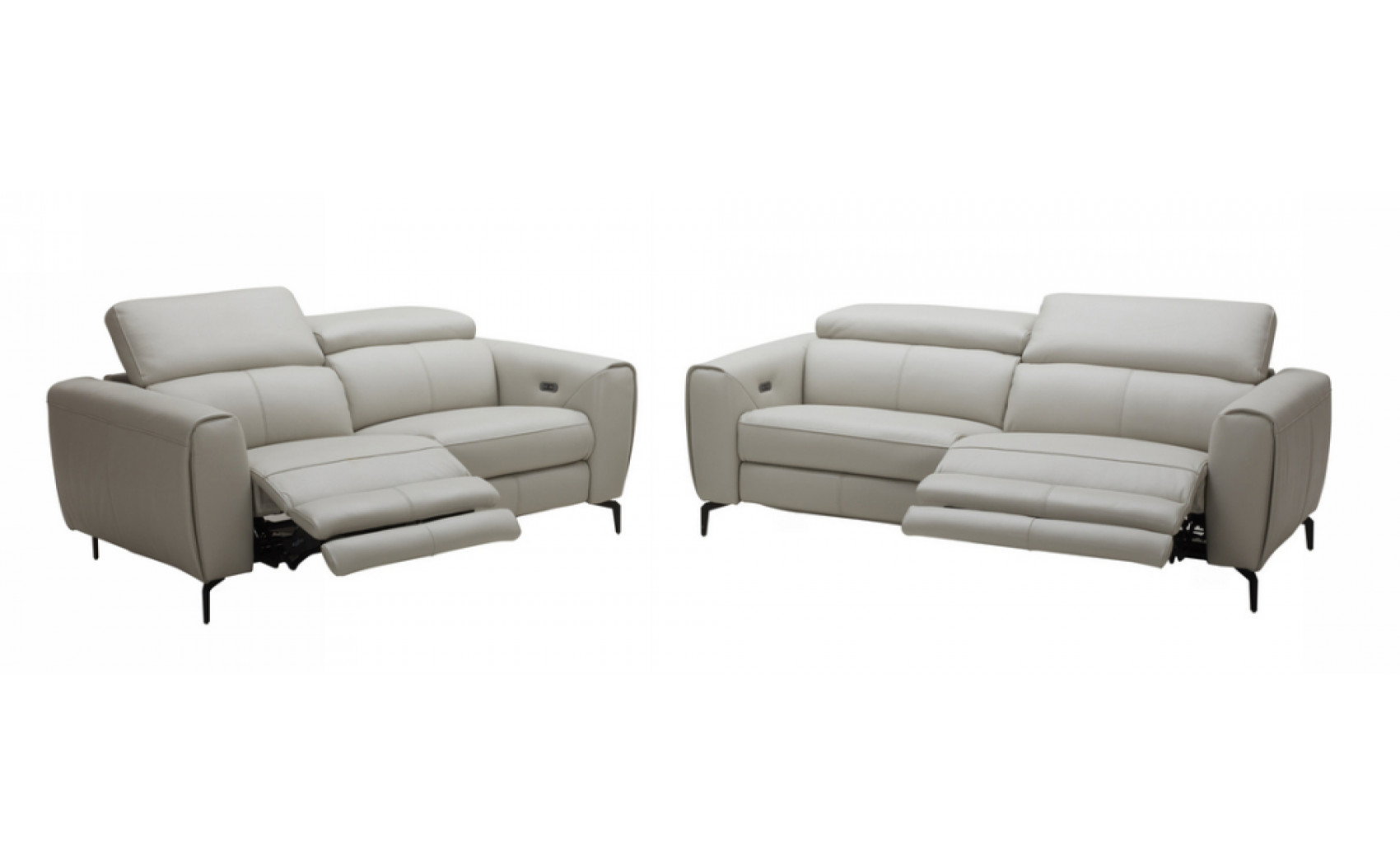 Lorenzo Sofa Set Light Grey J&M Furniture