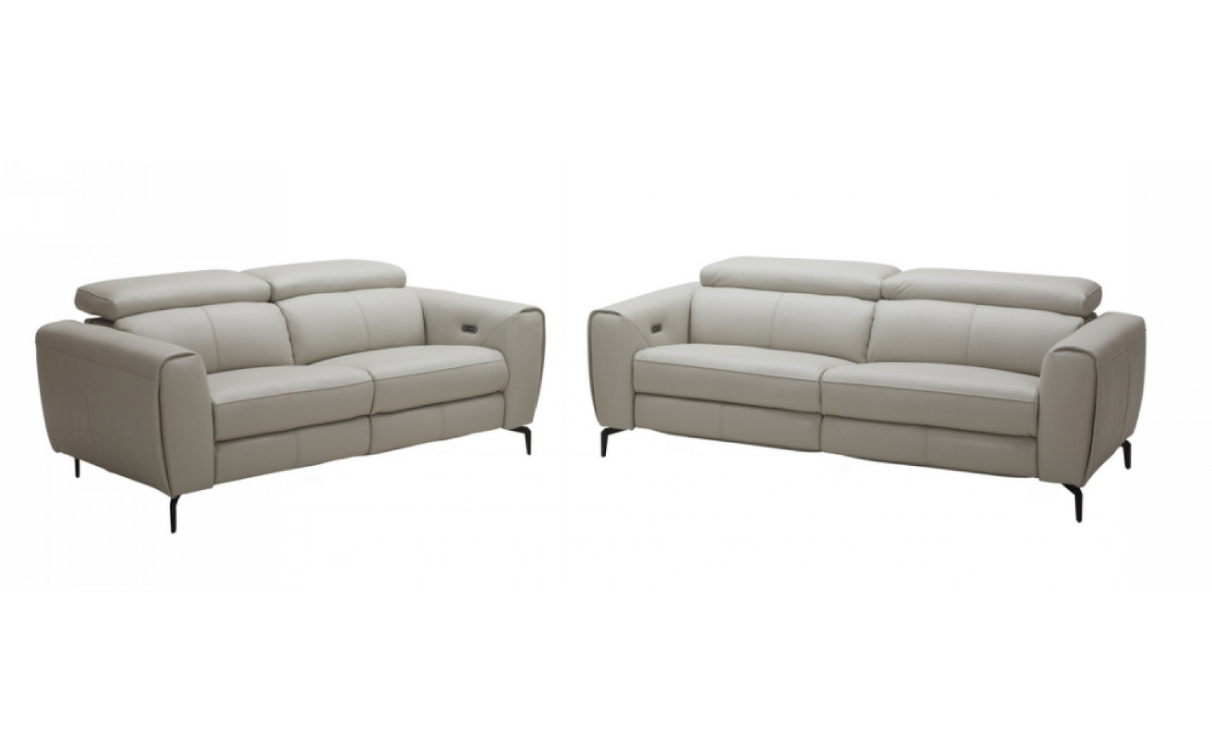 Lorenzo Sofa Set Light Grey J&M Furniture