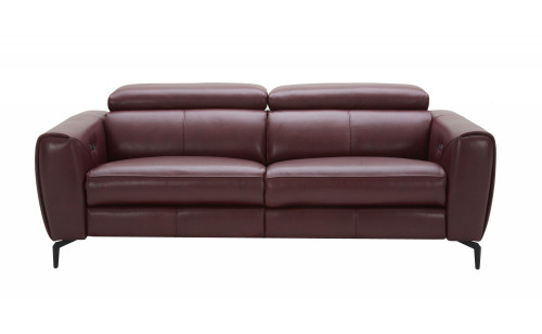 Lorenzo Sofa Merlot J&M Furniture