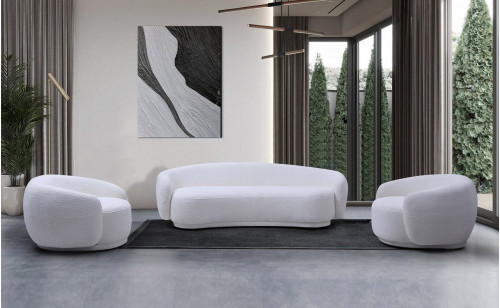 Lounge Sofa Set Off White J&M Furniture