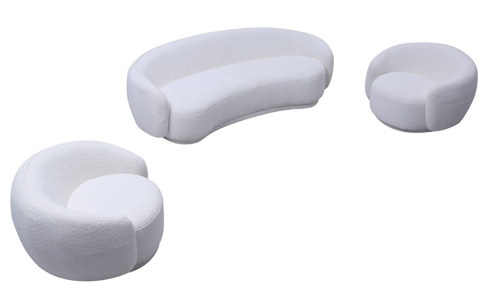Lounge Sofa Set Off White J&M Furniture