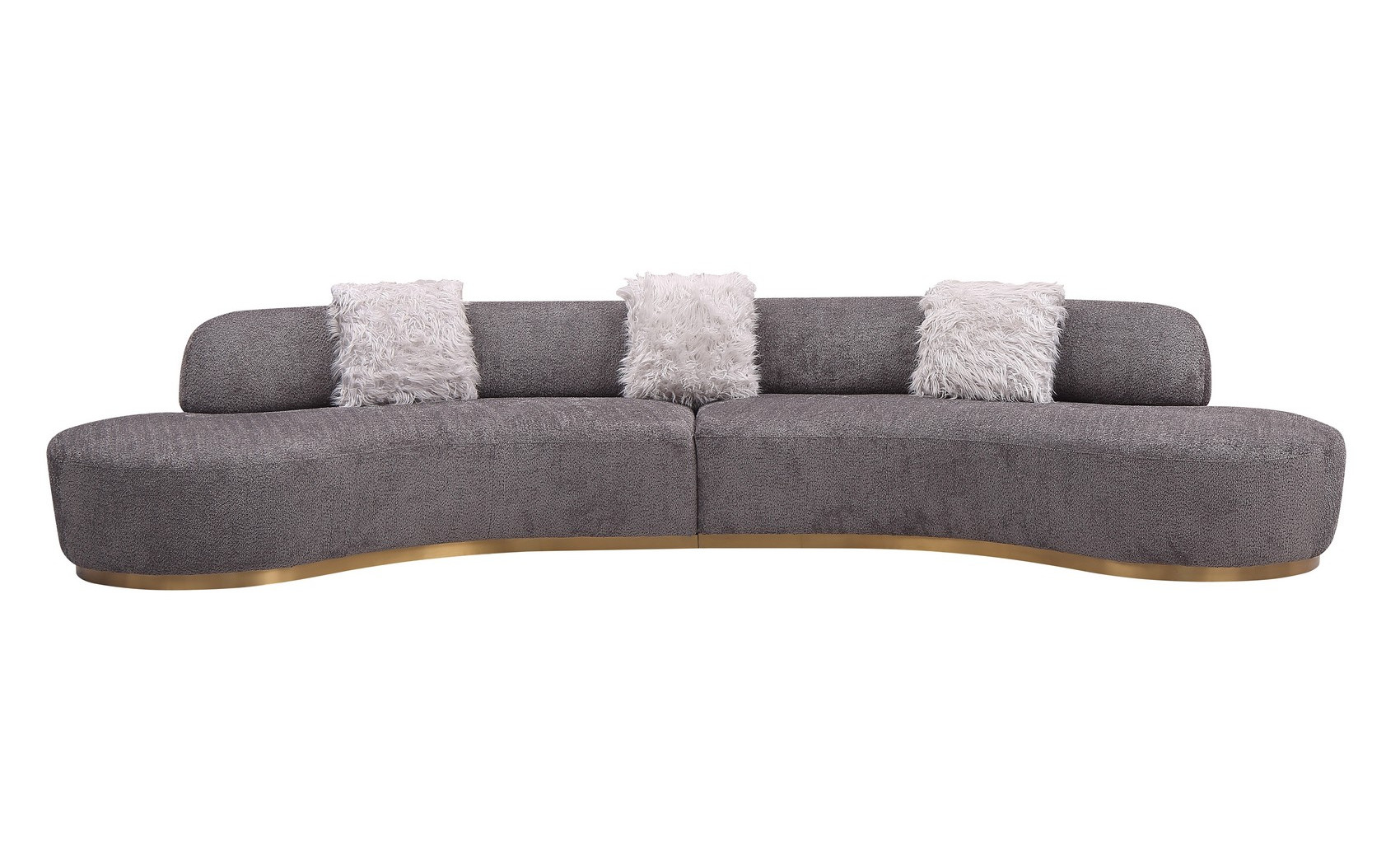 Moon Sectional Set Dark Grey J&M Furniture