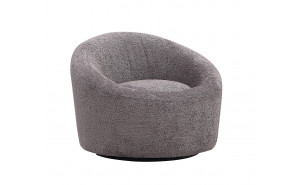 Moon Chair Dark Grey J&M Furniture Moon Chair Dark Grey J&M Furniture