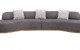 Moon Sectional Set Dark Grey J&M Furniture