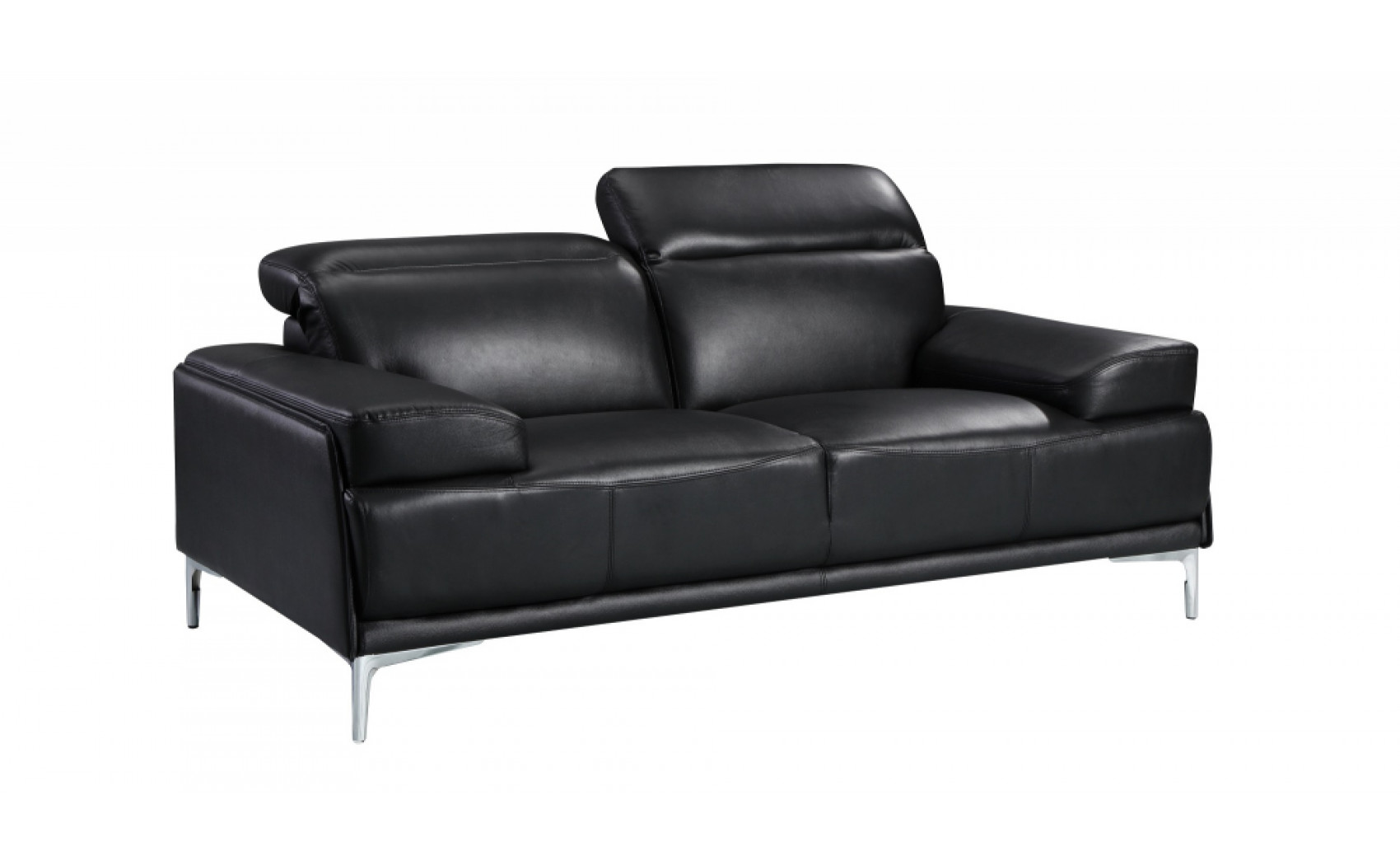 Nicolo Sofa Set Black J&M Furniture