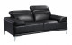 Nicolo Loveseat Black J&M Furniture