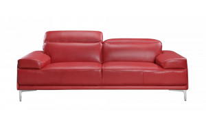 Nicolo Loveseat Red J&M Furniture Nicolo Loveseat Red J&M Furniture