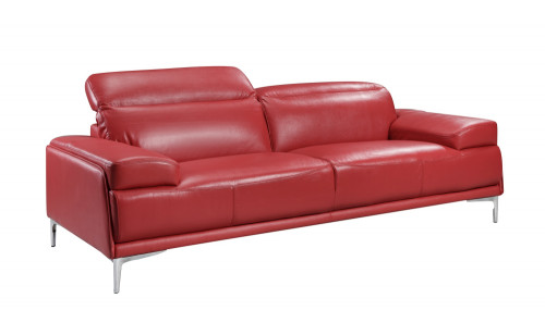 Nicolo Sofa Red J&M Furniture Nicolo Sofa Red J&M Furniture