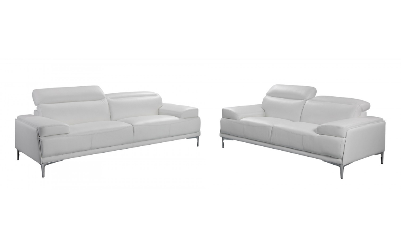 Nicolo Sofa Set White J&M Furniture