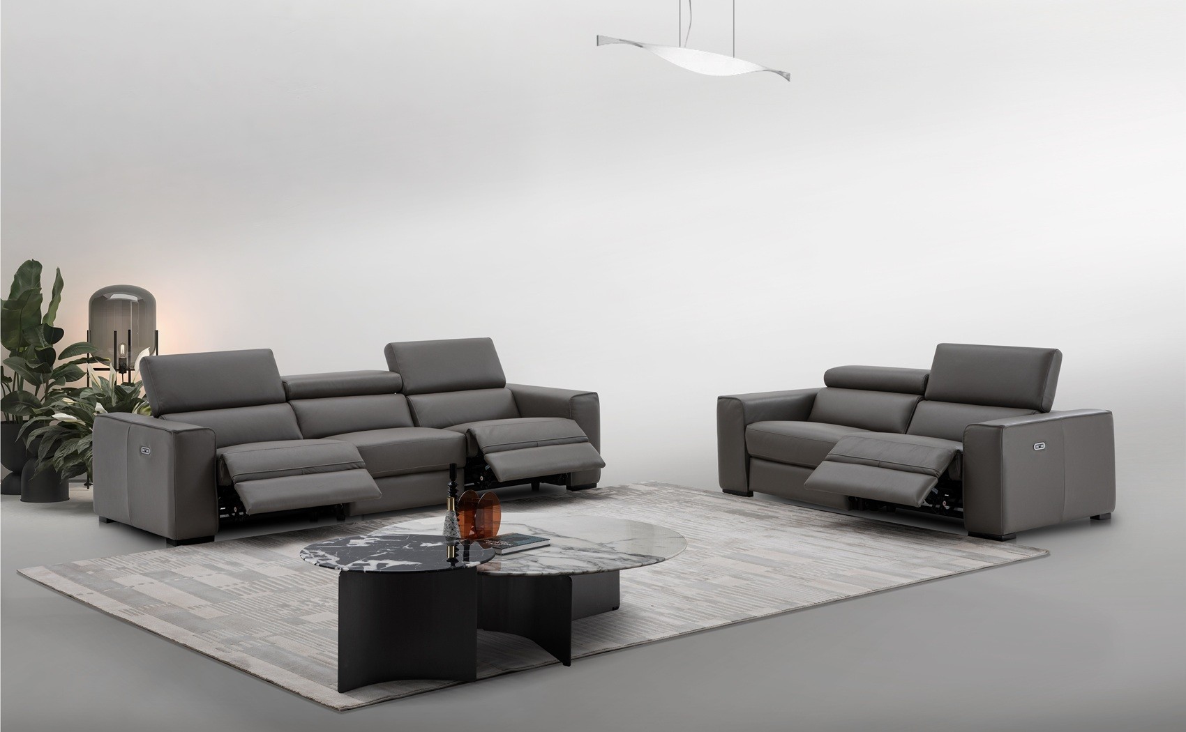 Picasso Sofa Set Dark Grey J&M Furniture