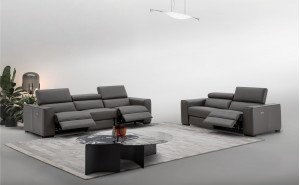 Picasso Sofa Set Dark Grey J&M Furniture Picasso Sofa Set Dark Grey J&M Furniture