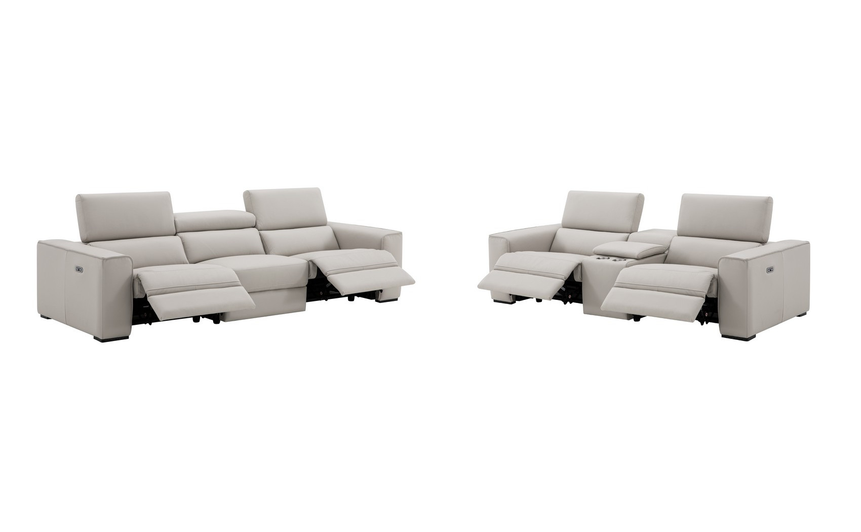 Picasso Sofa Set Silver Grey J&M Furniture