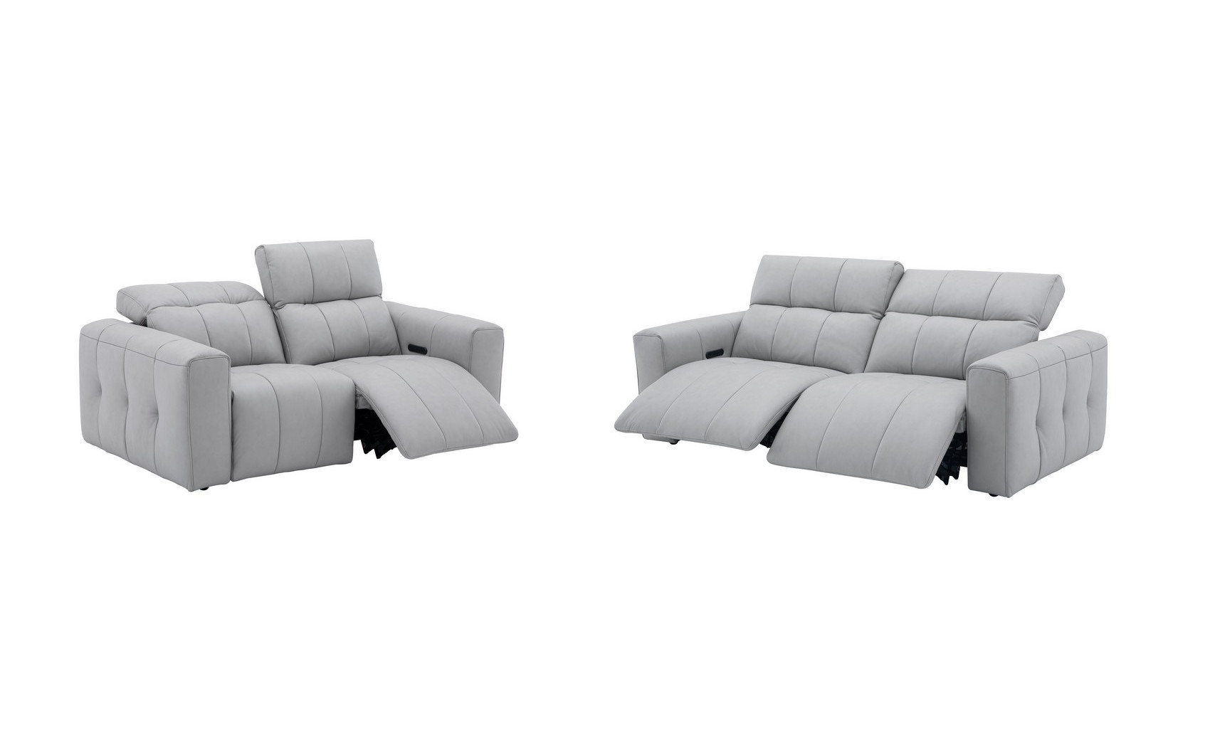 Prescott Sofa Set Light Grey J&M Furniture