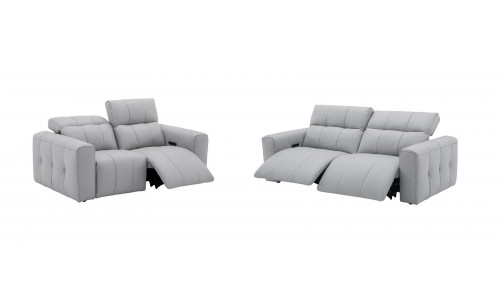 Prescott Sofa Set Light Grey J&M Furniture Prescott Sofa Set Light Grey J&M Furniture