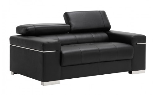 Soho Loveseat Black J&M Furniture Soho Loveseat Black J&M Furniture