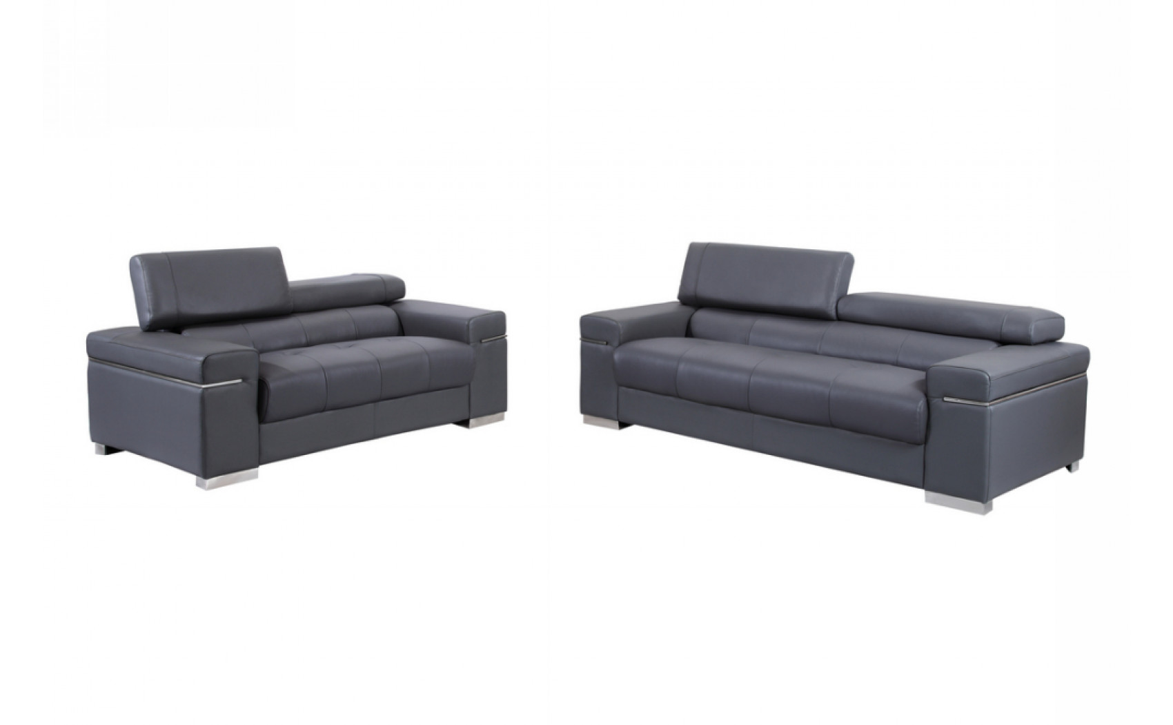 Soho Sofa Set Grey J&M Furniture