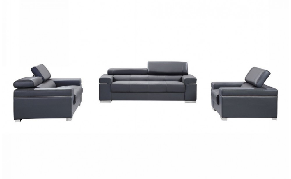 Soho Sofa Set Grey J&M Furniture