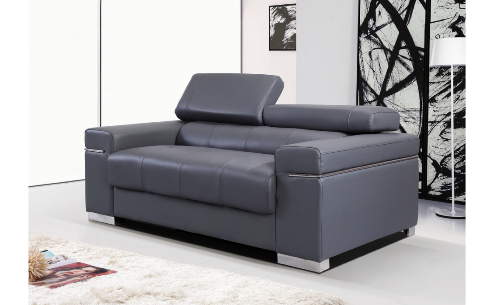 Soho Sofa Set Grey J&M Furniture