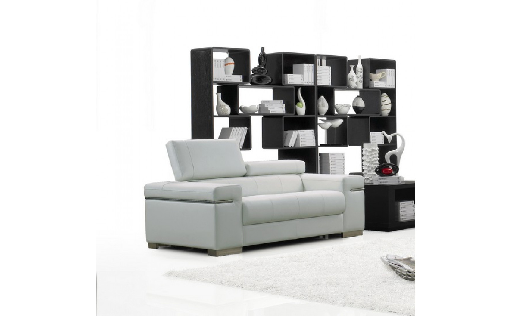 Soho Sofa Set White J&M Furniture