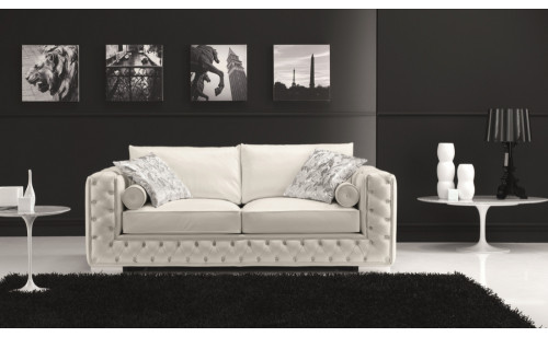 Vanity Loveseat White J&M Furniture
