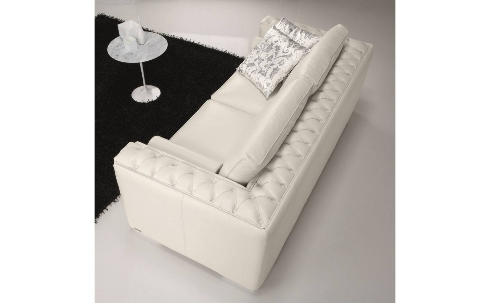 Vanity Sofa Set White J&M Furniture