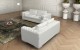 Vanity Sofa White J&M Furniture
